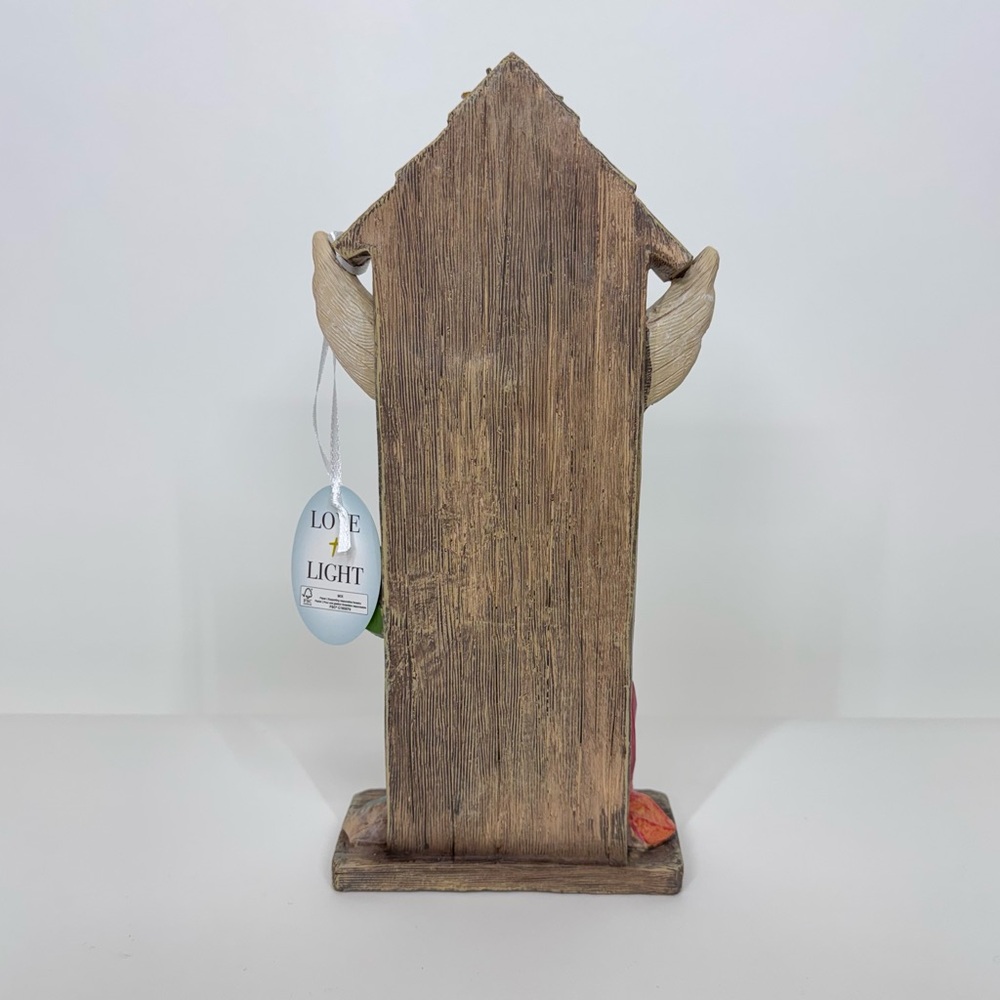 Love & Light Angel Nativity Scene Painted Resin New Nwt Religious Christmas - Picture 5 of 9